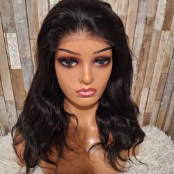 100 Percent Pure Human Hair Lace Frontal Wig 
