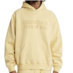 FOG Essentials Hoodie Light Tuscan Size L brand new 