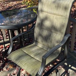 Hampton Bay 3 Piece Deck/Patio Set  Black