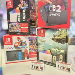 Nintendo Switch OLED, Nintendo Switch 2 Mario Kart Bundle Brand New-On Payments With Just $10 Down (Limited Time Offer)