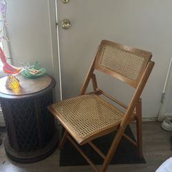 Pair Of Mid Century Folding Chairs