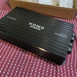 New Kong Audio 10000w Rms Full Range Car Amplifier  