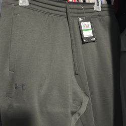 Brand New Under Armour Green Joggers