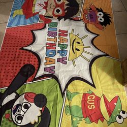 Ryans Toy Review Birthday Banner
