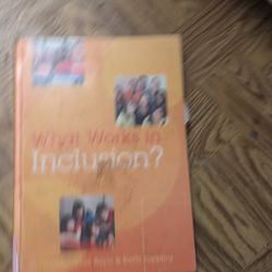 What works in inclusion book