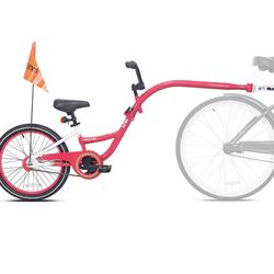 Kids Bicycle - Trailer Attaches To Parents Bicycle