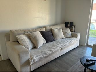 Cream Sofa