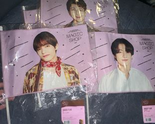 BTS Magic Shop Muster Official Image Flags