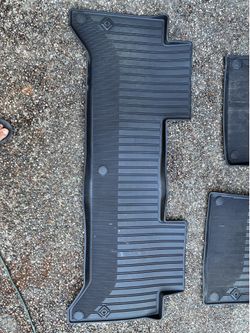 Rivian R1T all weather floor mats