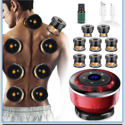 Cupping Set with 8 Cellulite Massage Cups