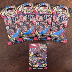 ⭐ Pokémon Mega Evolution — Sleeved Packs & Booster Bundle