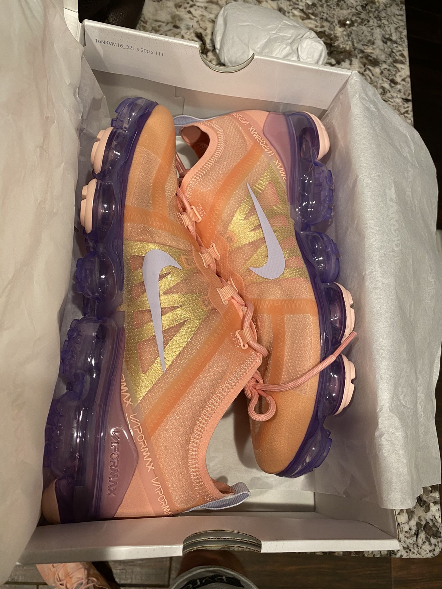 EASTERMAX Vapormax 2019 Bleached Coral/Amethyst Mint/Corail Blanchi