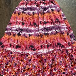 Girls Long Skirt Size 10/12 By Faded Glory #11