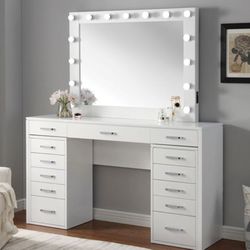 Brand New Elegant White Vanity 