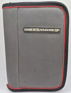 OEM Nintendo Game Boy Advance SP GBA Carry Case Travel Bag | Black / Red