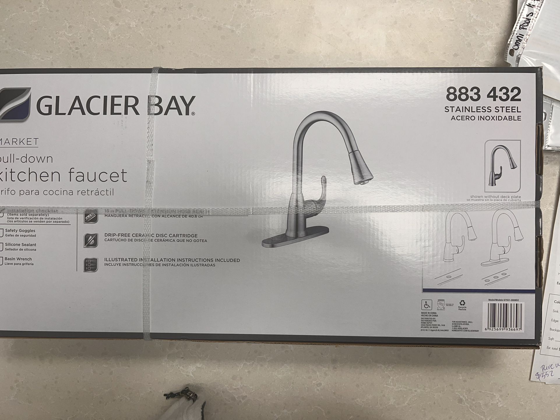 Glacier Bay Kitchen Faucet