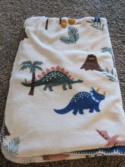 Cloud Island Dino Blanket