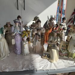 Avon Collectible Statues 