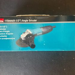 BRAND NEW MAKITA 4½-INCH ANGLE GRINDER – MODEL GA4530 – NEVER USED – ORIGINAL BOX