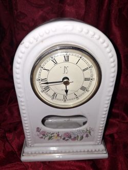 Beautiful Porcelain Quartz PS Clock ~ LIMITED EDITION ~ 1994