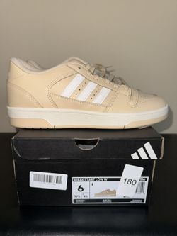 Adidas Break Start Low Womens Sz 6 Basketball Sneakers Shoes Sand Peach New