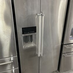 KitchenAid side-by-side refrigerator
