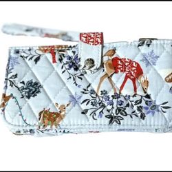 Vera Bradley holiday wristlet 