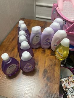 Baby bath wash and lotion