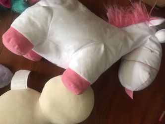Stuffed unicorn