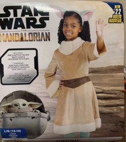 Girls grogu costume