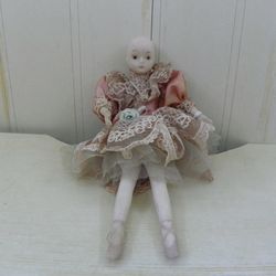 Vintage Migualt & Papin Porcelain Ballerina Doll