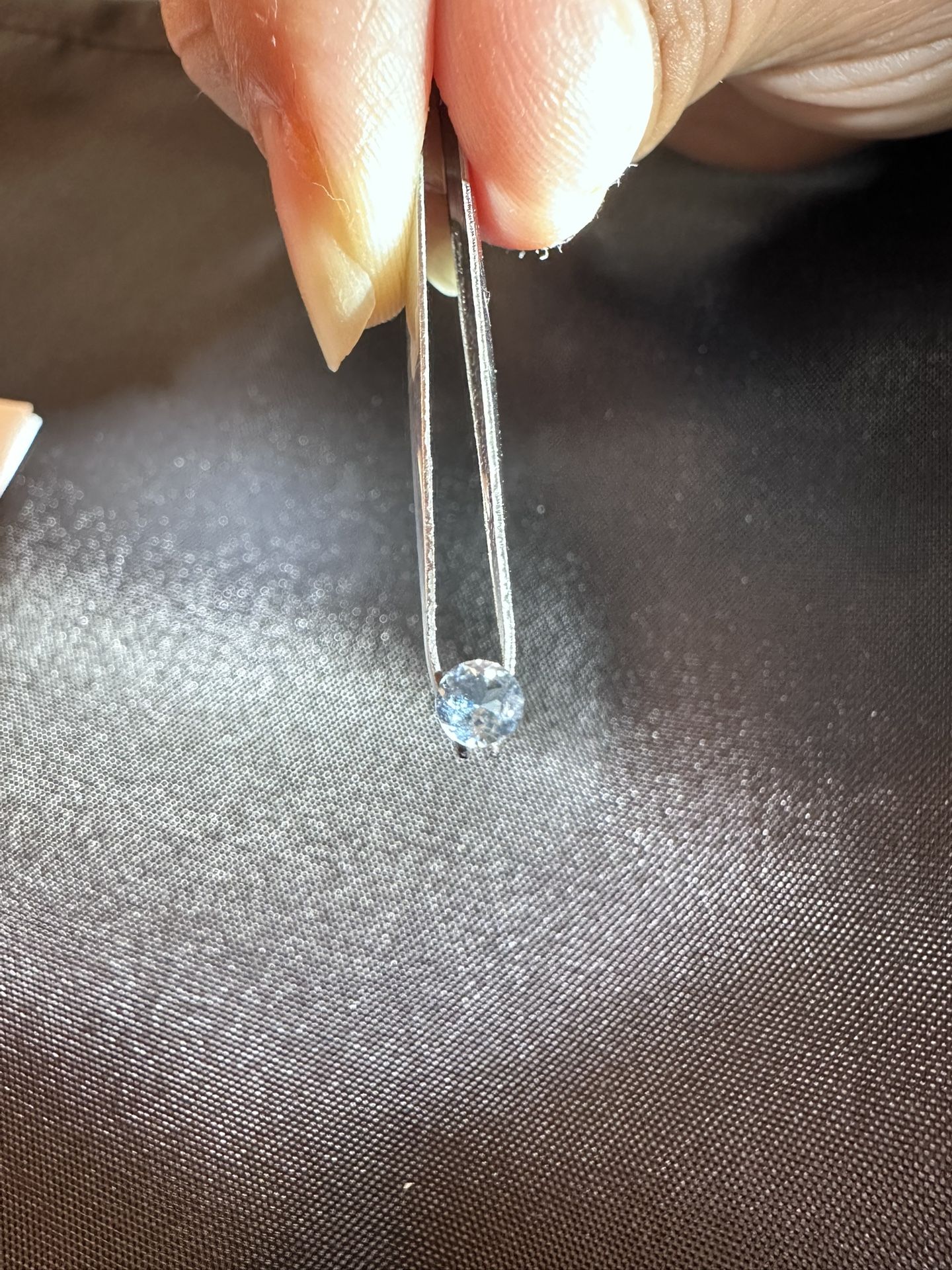 6 Natural Aquamarine Gemstones - Faceted Round Cut - Certified