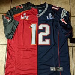 Tom Brady Jersey Patriots Buccaneers Jersey size XL