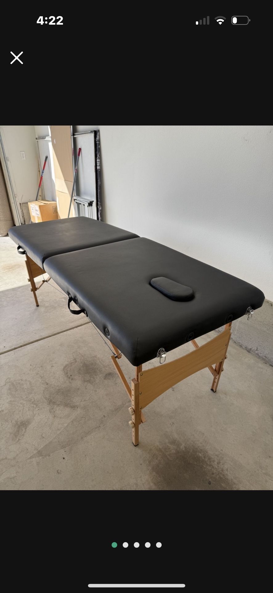 Massage Table And Chair -new