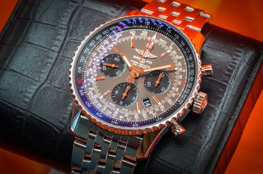 Breitling Navitimer B01 Limited Japan Edition Grey Dial Steel Bracelet AB012124/F569