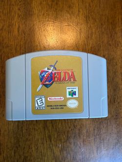 Zelda Ocarina of time n64 game