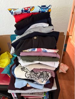 Large lot of Men’s S and M clothes