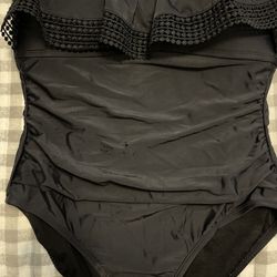 Large Black Bathing Suit