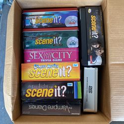 Collection Of “Scene It?” Games