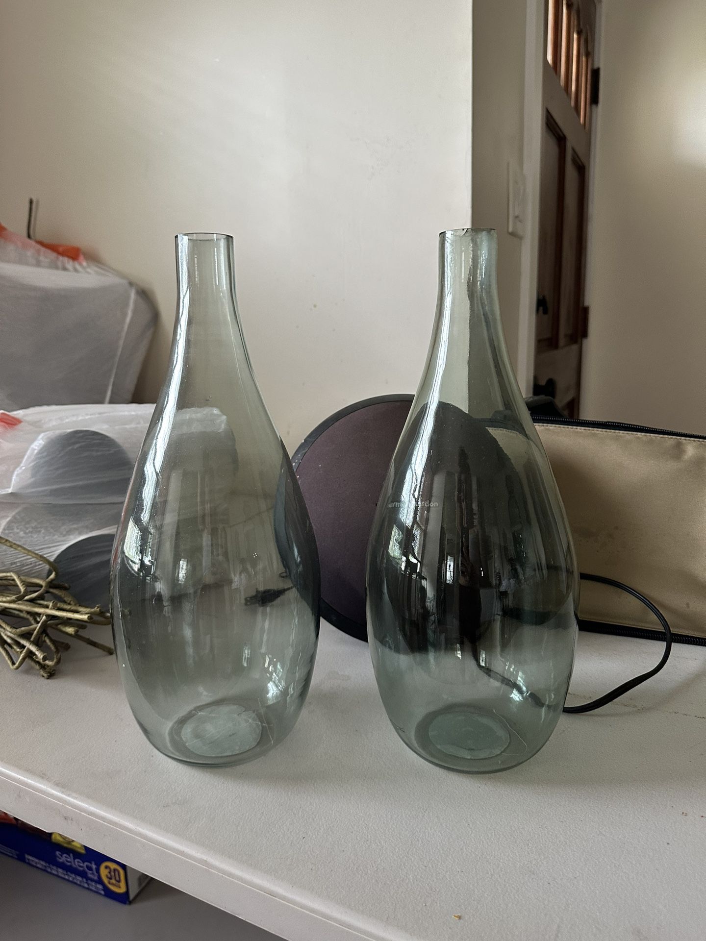 Recycled Glass Vases