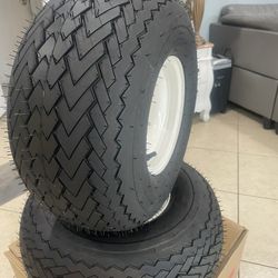 Llantas De Carrito De Golf Nuevas  Con Rin  18x8.50-8