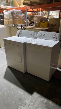 Washer and Dryer
