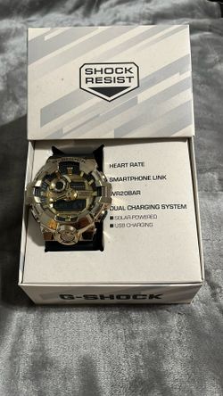 G Shock Black And Gold Watch Forged In The Fire Of G-steel