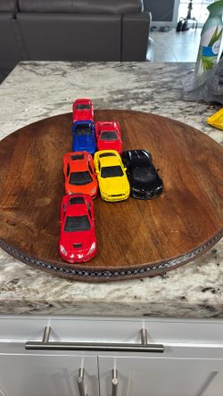 Diecast Pull Backs $3 each except for the one in the back that’s $2