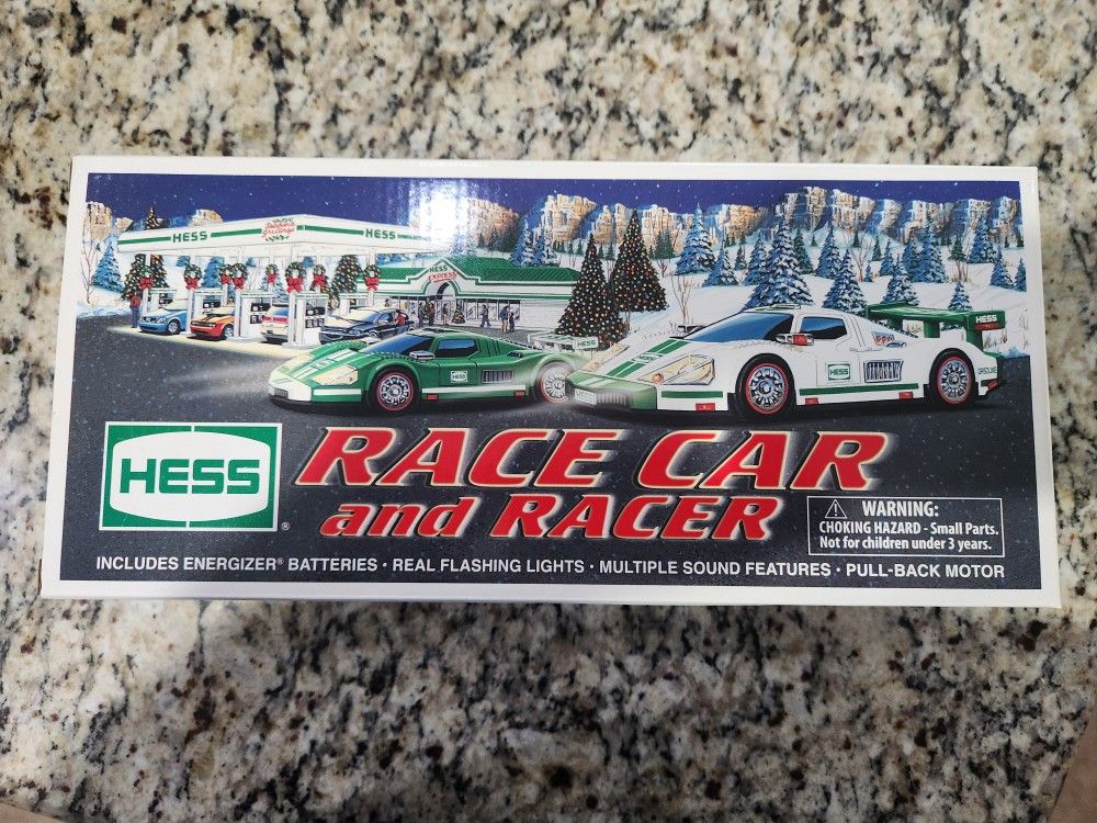 New Hess Truck Race Car And Racer