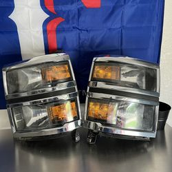 2015 Chevy Silverado Factory Head Lights