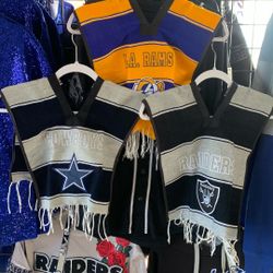 Baby Panchos Dodgers,raiders,cowboys,dodgers 