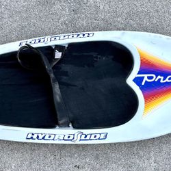 Pro II 2 HydroSlide Knee Board - white - intermediate - boat water ski hydro slide kneeboard sports