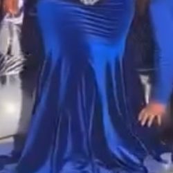 Blue Prom Dress