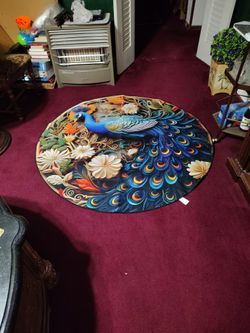 Beautiful Rug Polyester 150cm X 150cm